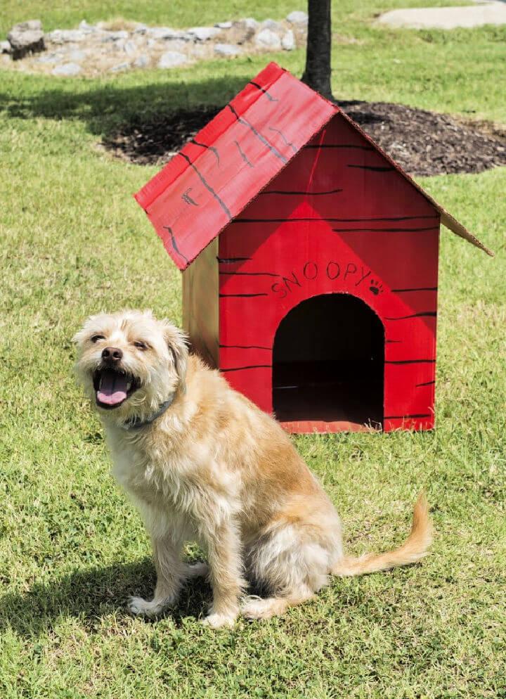 DIY Snoopy Doghouse