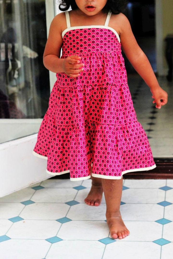 DIY Toddlers Summer Dress