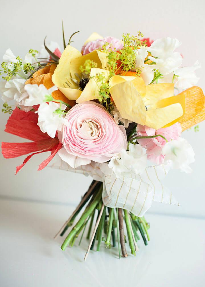 DIY Wedding Bridal Bouquet