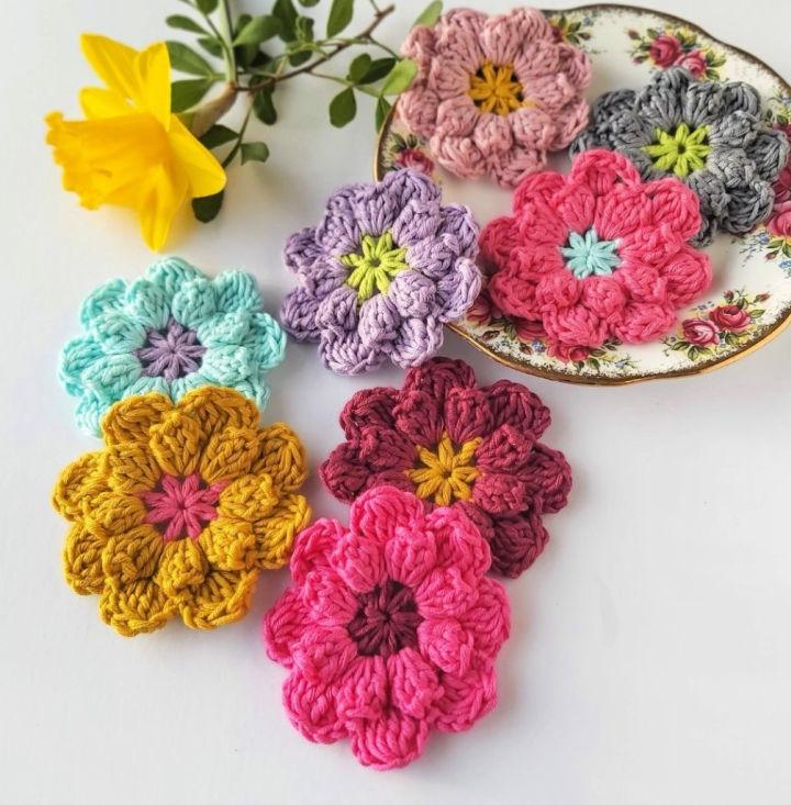 Easy Crochet Flower for Beginners