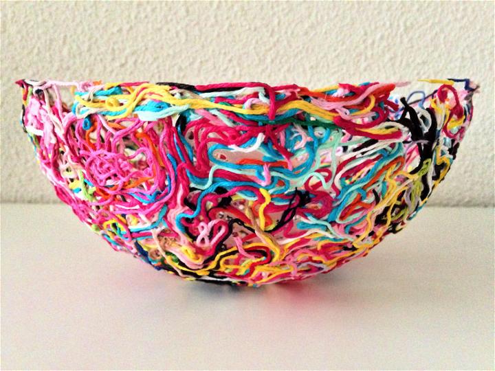 Easy to Make Yarn Bowl