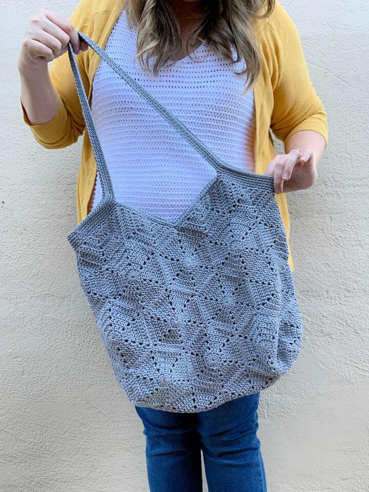 Free Crochet Mirna Tote Bag Pattern