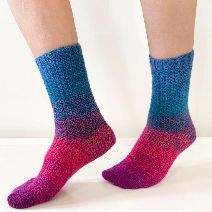 Free Crochet Sock Pattern