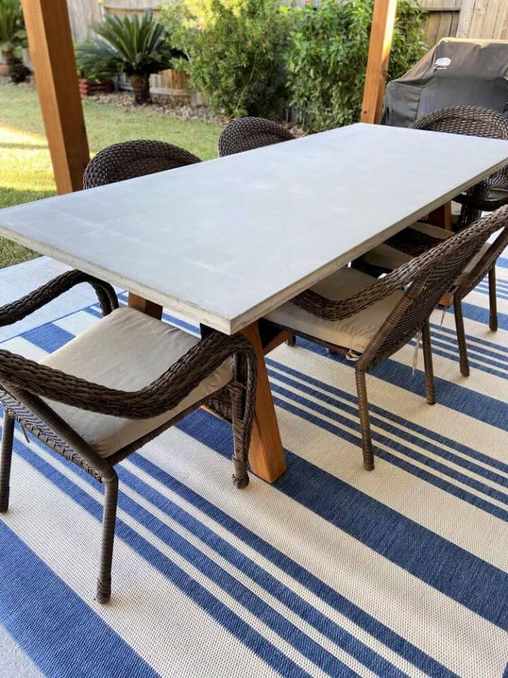 Hardware Outdoor Table