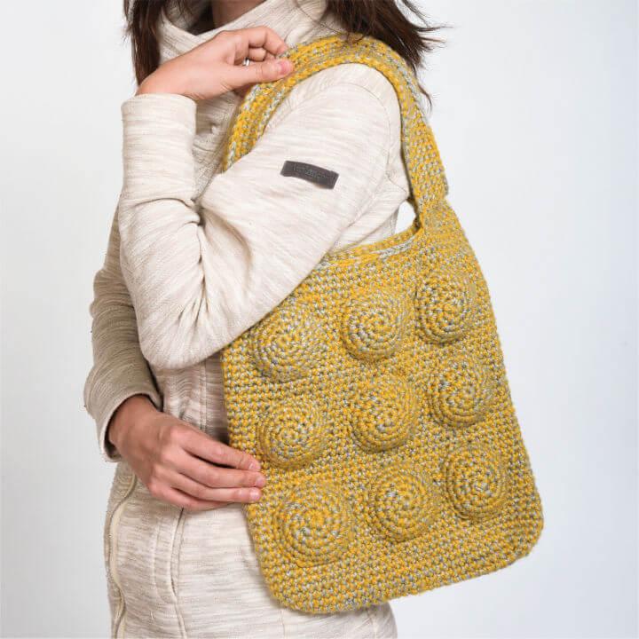 How to Crochet 9 Ball Tote Bag