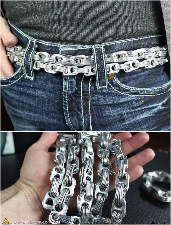 How to Make Chains from Soda Can Tabs