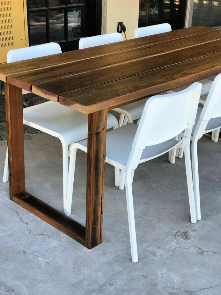 How to Make Outdoor Table