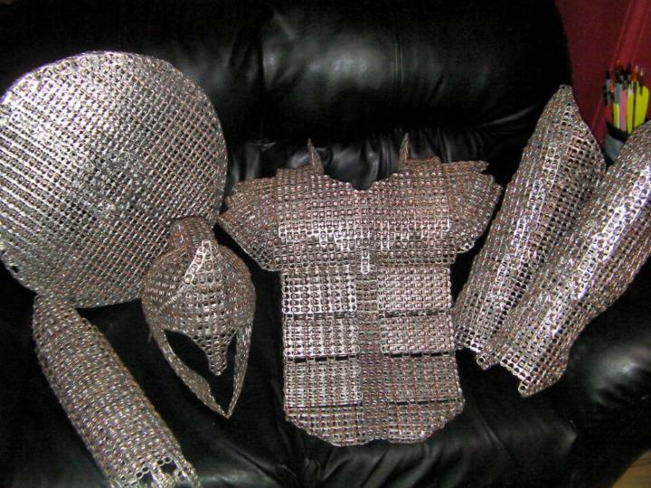 How to Make Soda Pop Tabs Armor