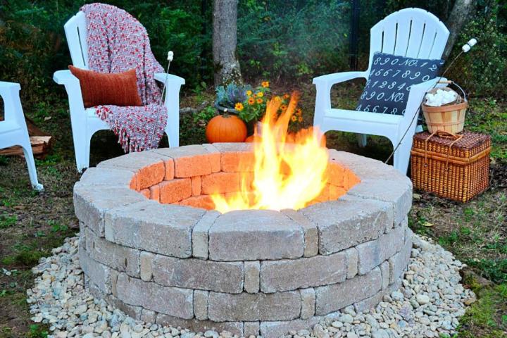 40 Best Diy Fire Pit Ideas And Designs, Diy Propane Fire Pit For Camping