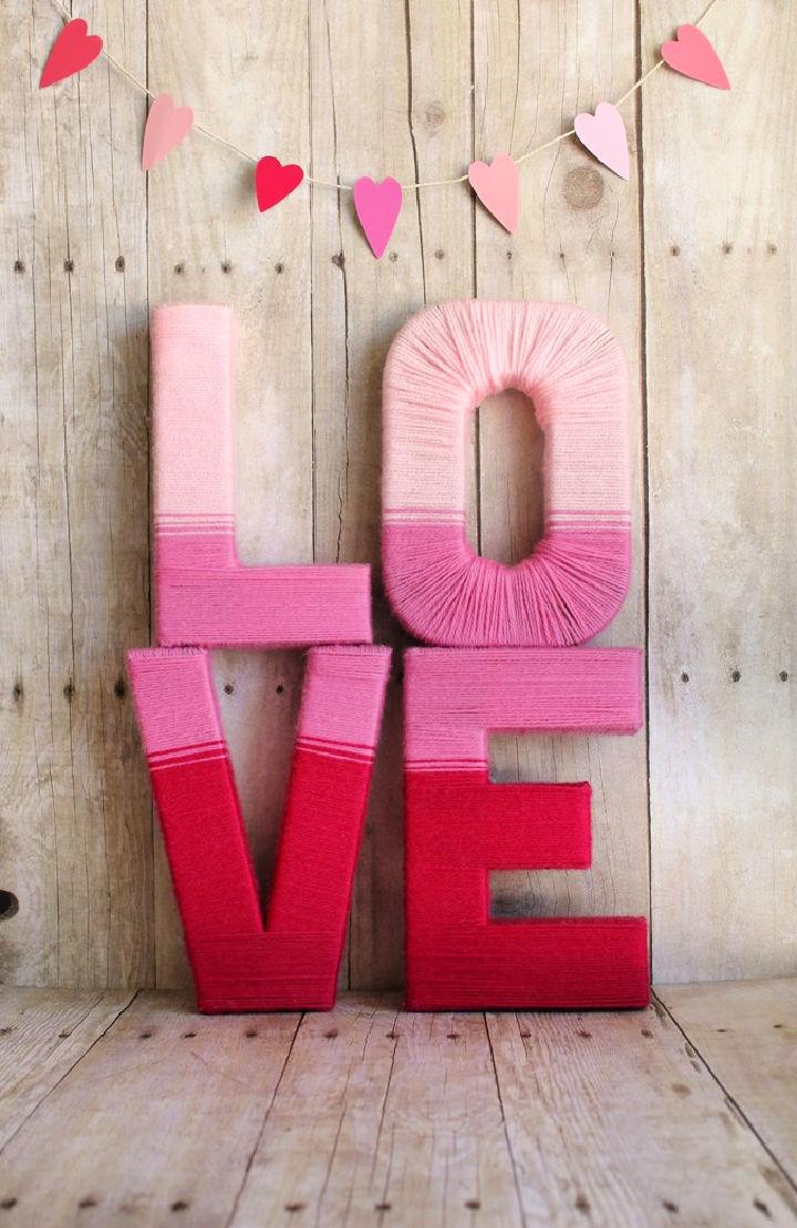 Love Yarn Letters