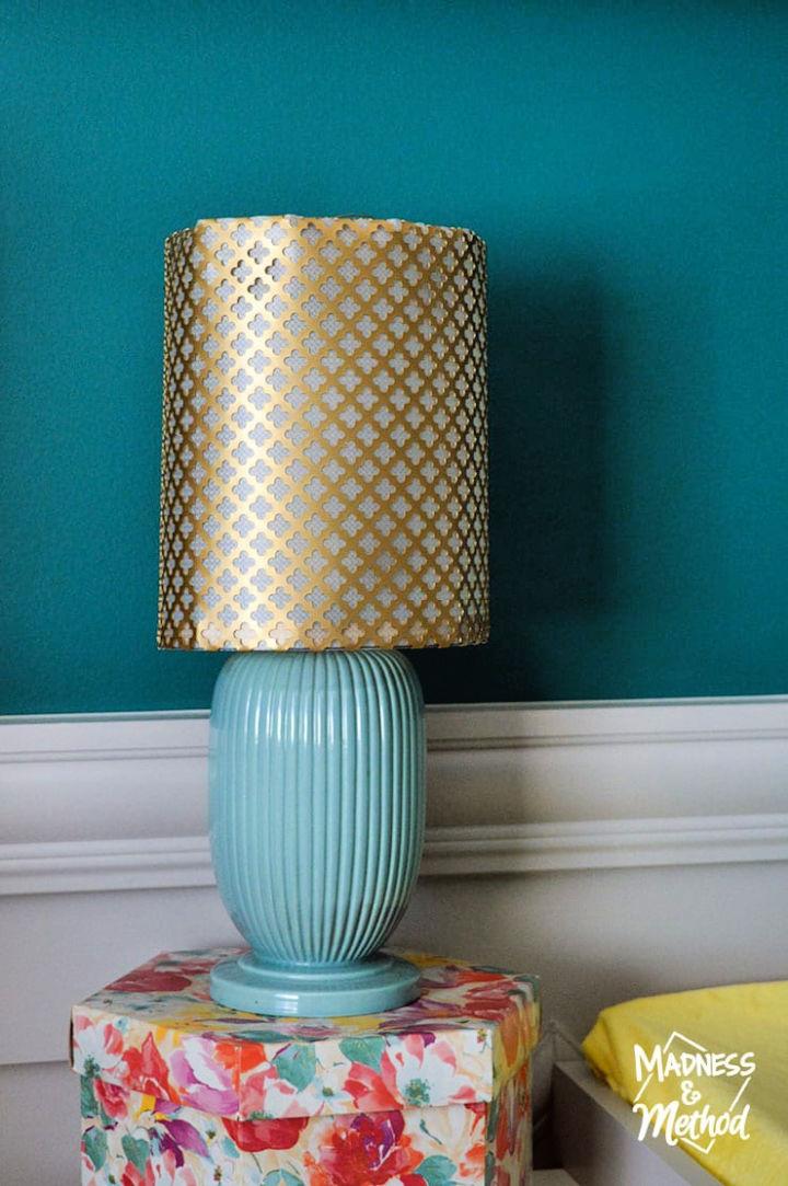 Making Your Own Metal Lamp Shade
