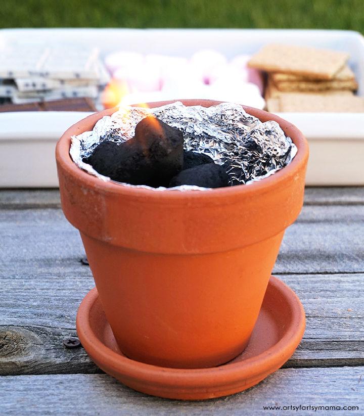 Mini Fire Pit for Smores