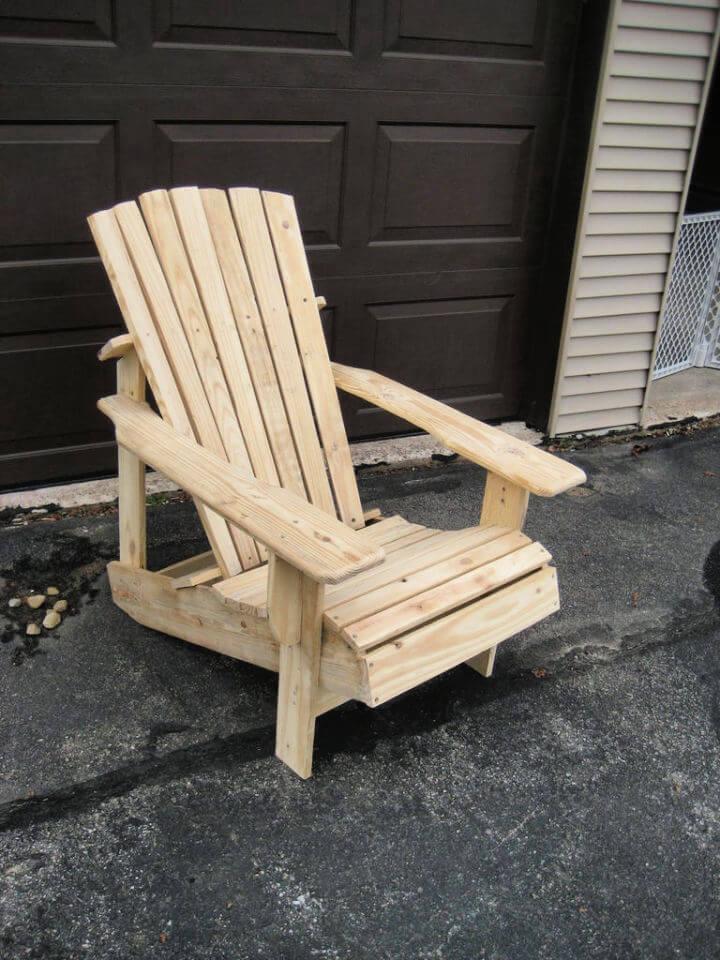 Pallet Adirondack Chair