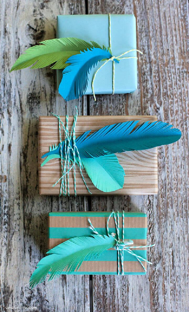 Paper Feather Template