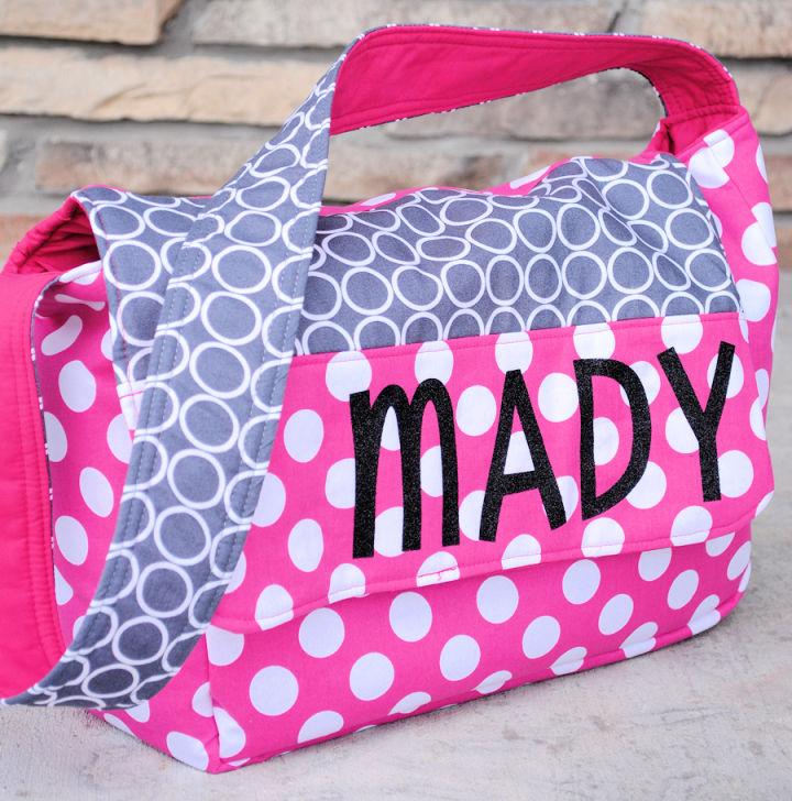 Personalized Kids Messenger Bag