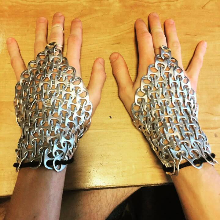 Pop Tabs Chainmail Vambrace