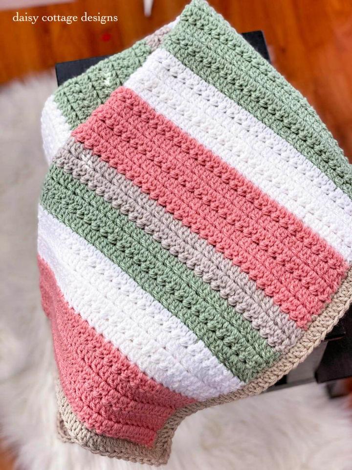 Quick and Easy Crochet Blanket Pattern