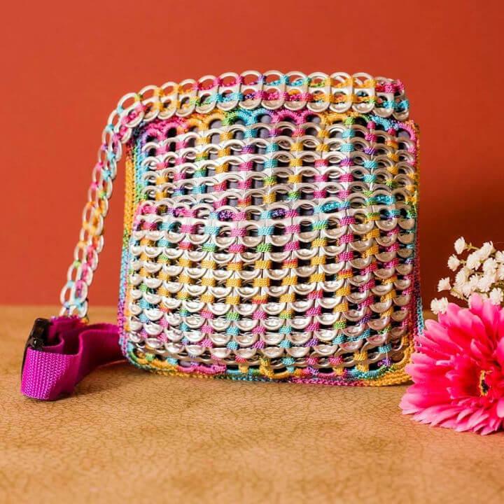 Recycled Soda Tabs Purse