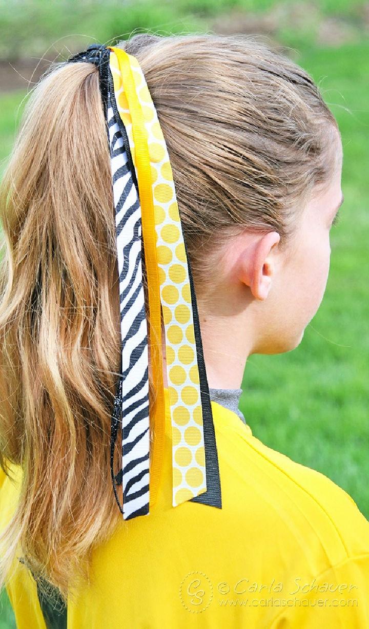 Style Softball Hair Bow
