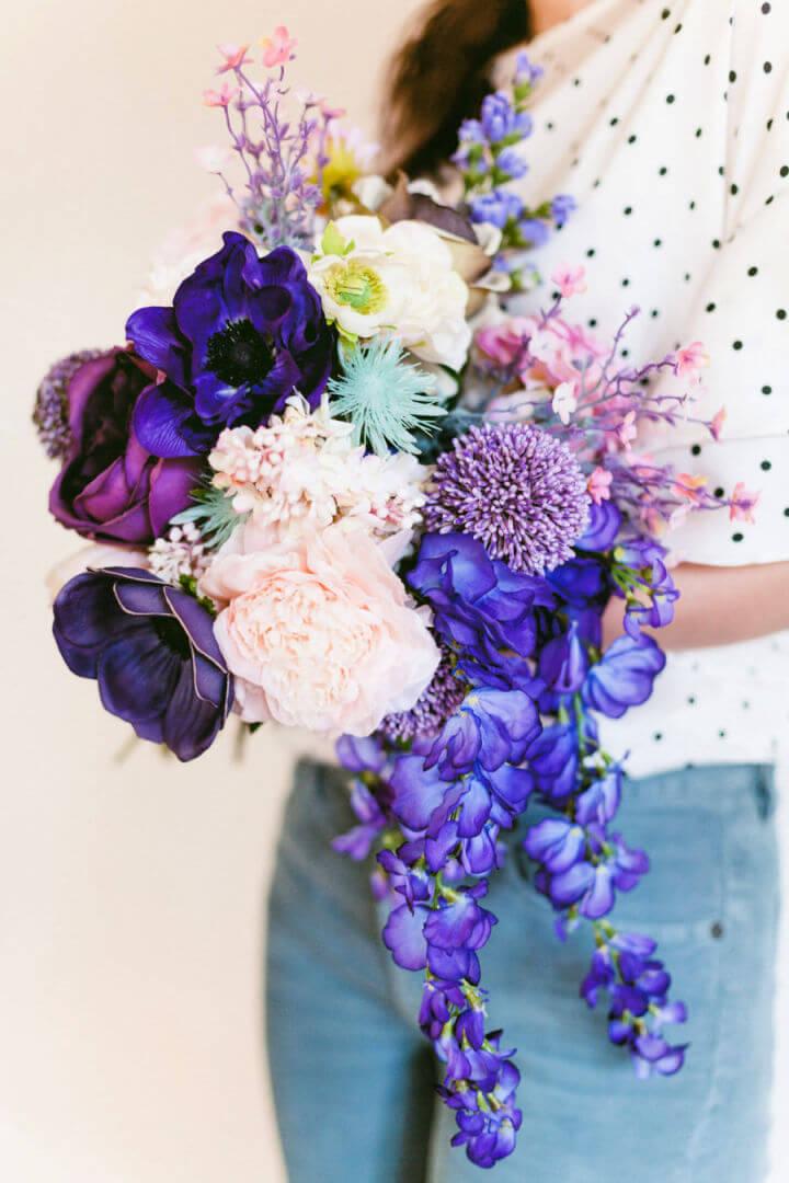 Ultra Violet Wedding Bouquet