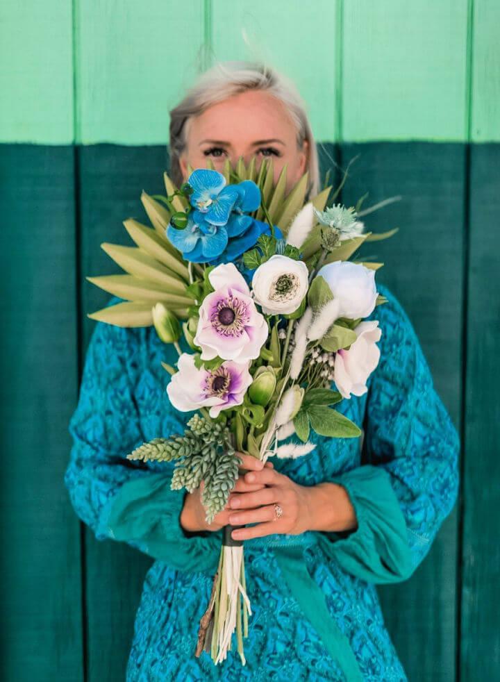 Wedding Bouquets Using Fake Flowers