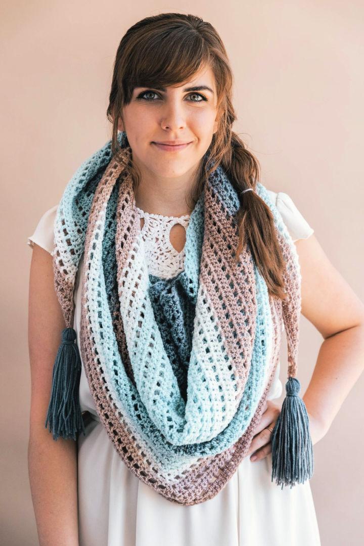 Wishing Well Crochet Wrap