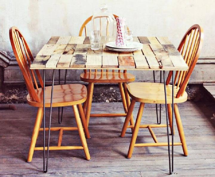Wooden Pallet Dining Table