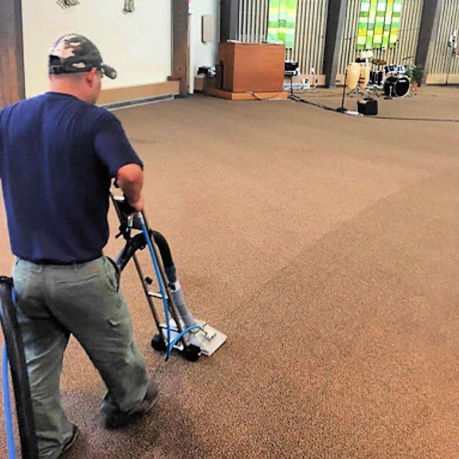 consider a professional carpet cleaning for your office