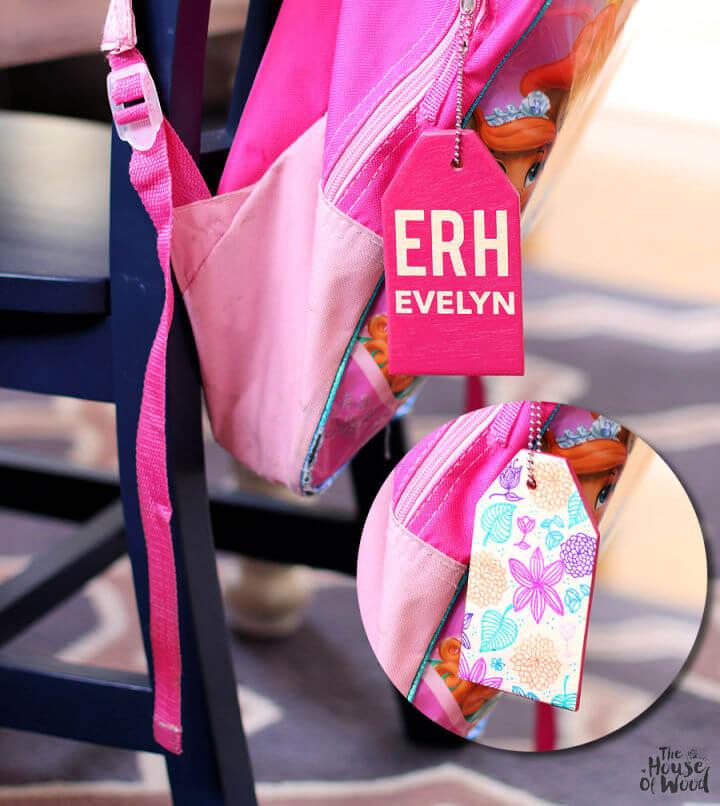Backpack Name Tags for Kids