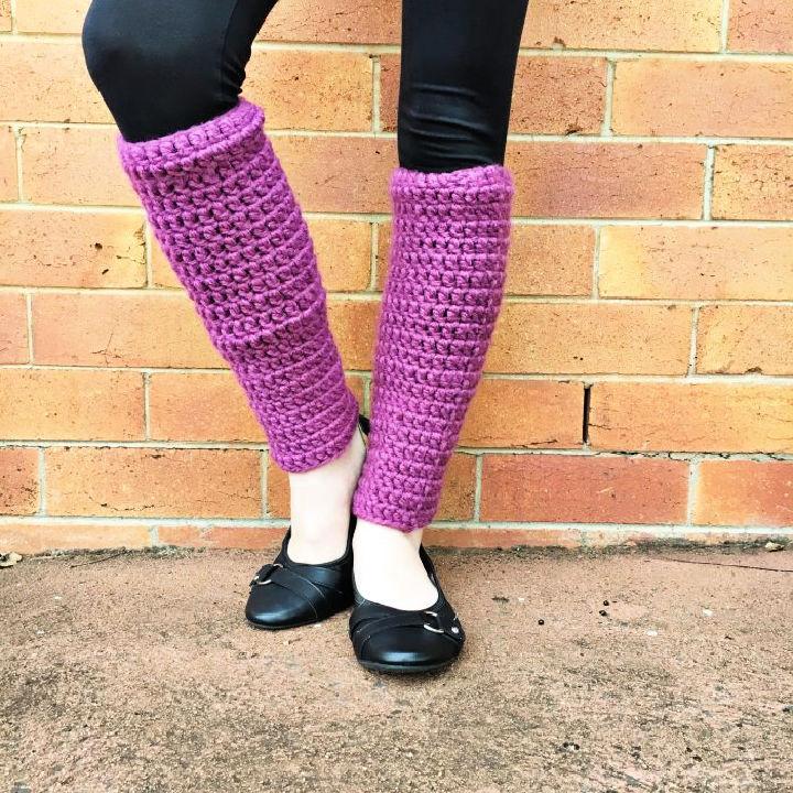 Crochet 80s Leg Warmers Pattern
