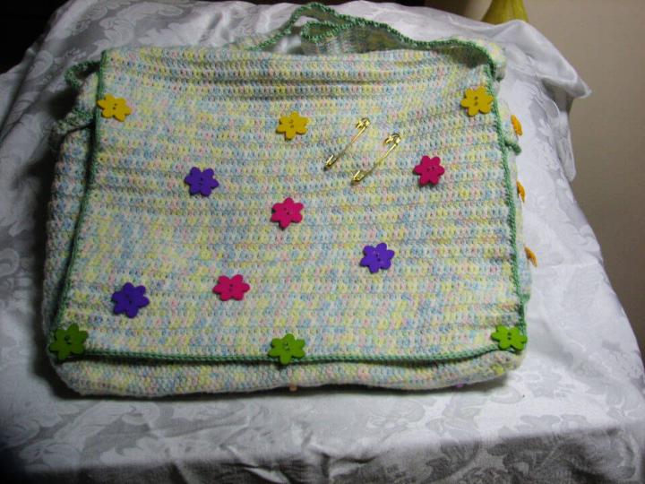 Crochet Baby Diaper Bag