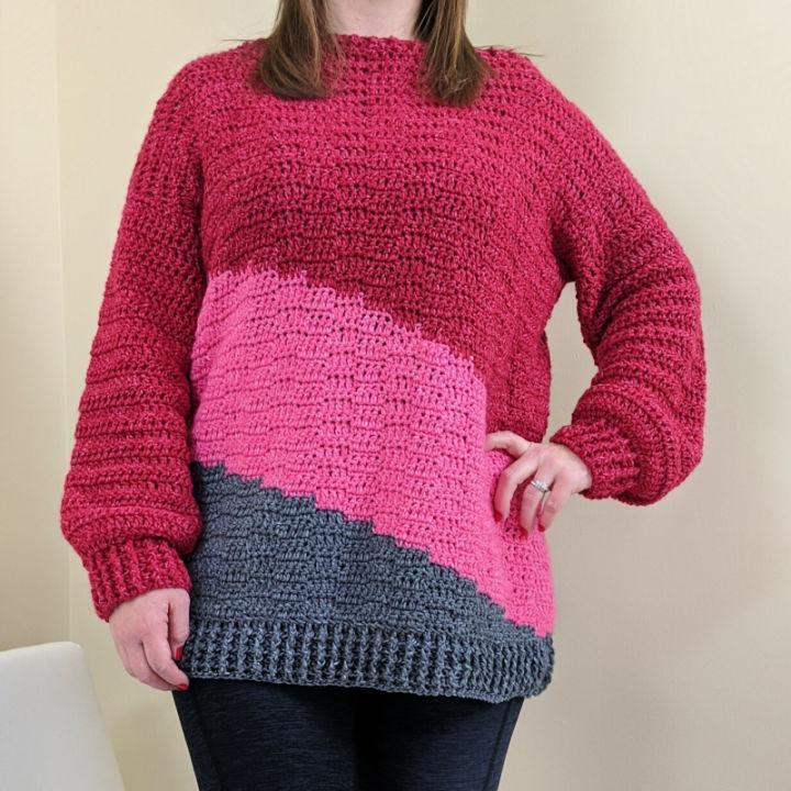 Crochet Jessica Sweater Pattern
