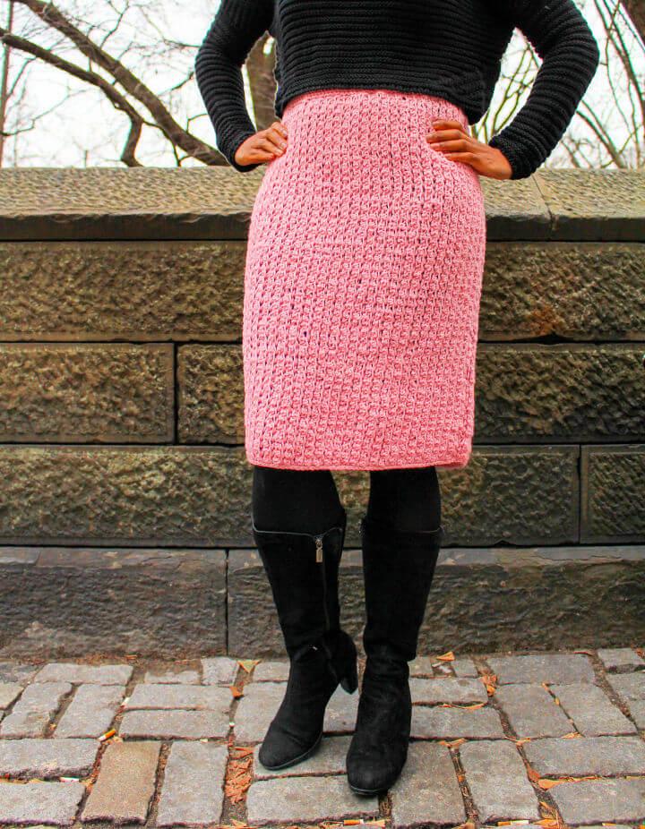 Crochet Modern Melissa Skirt