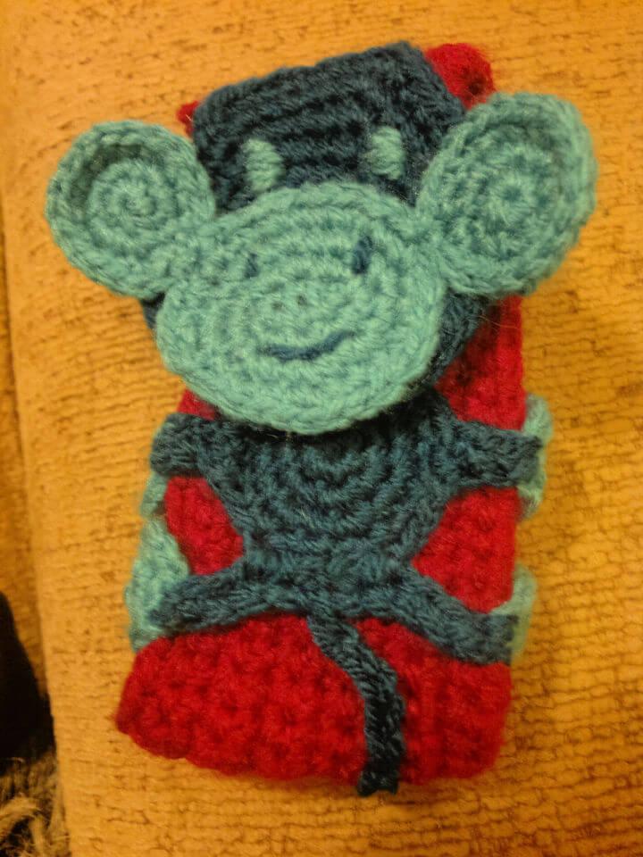 Crochet Monkey Phone Case