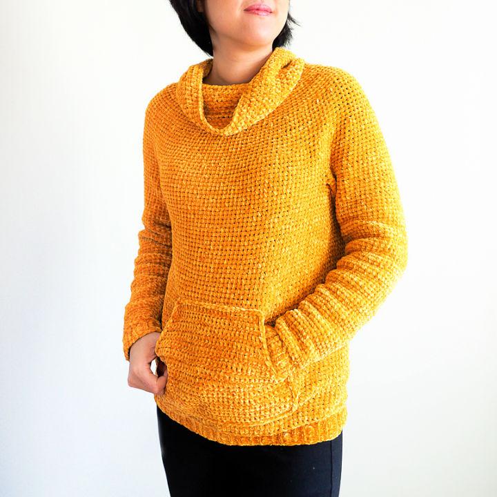 Crochet Mysa Sweatshirt Sweater