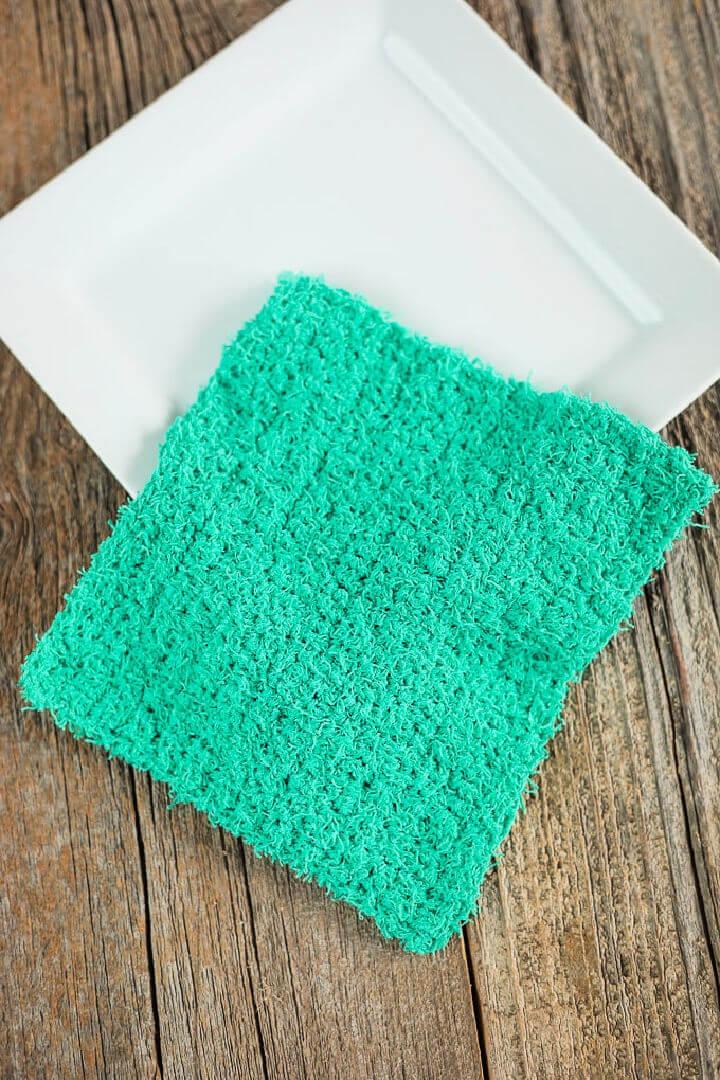 Crochet Scrubby Dishcloth Pattern