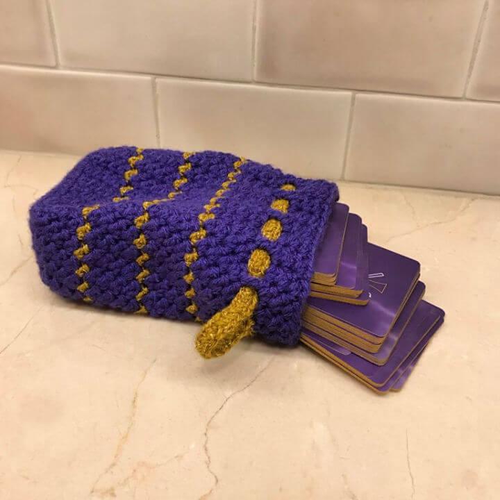 Crochet Sparkleworks Card Bag