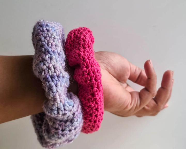 Crochet Squishy Scrunchie Pattern