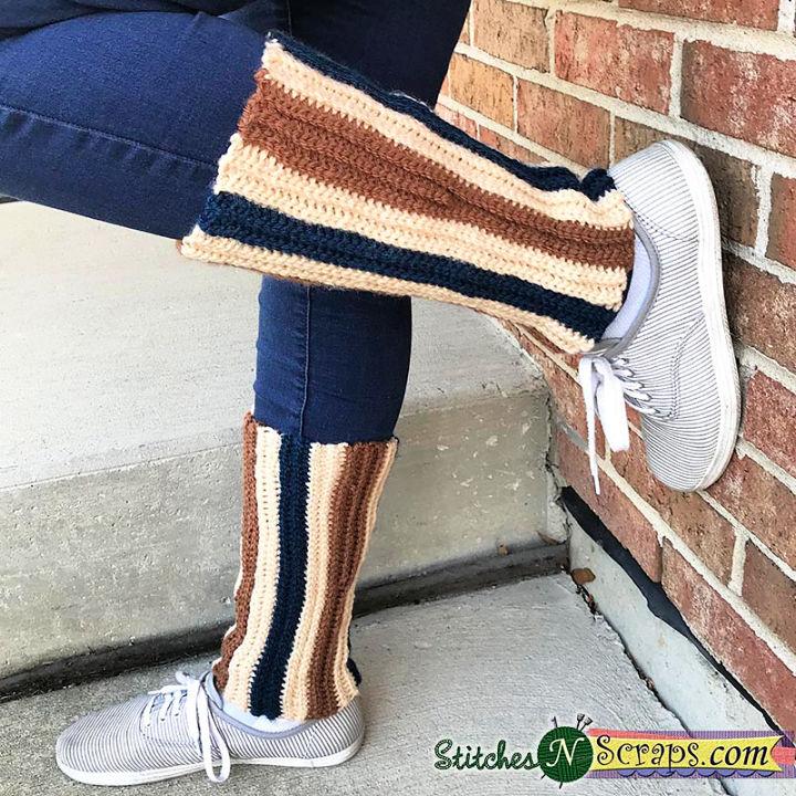 Crochet Stretchy Leg Warmers Pattern