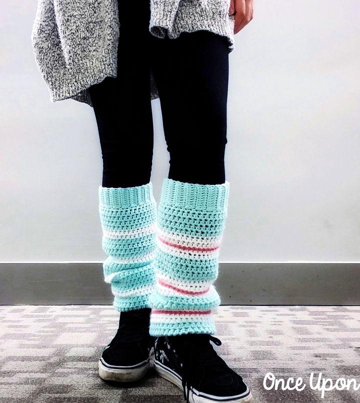 Crochet Sugar Rush Leg Warmers