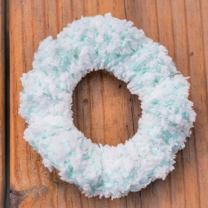 Crochet Yarn Scrunchie Pattern