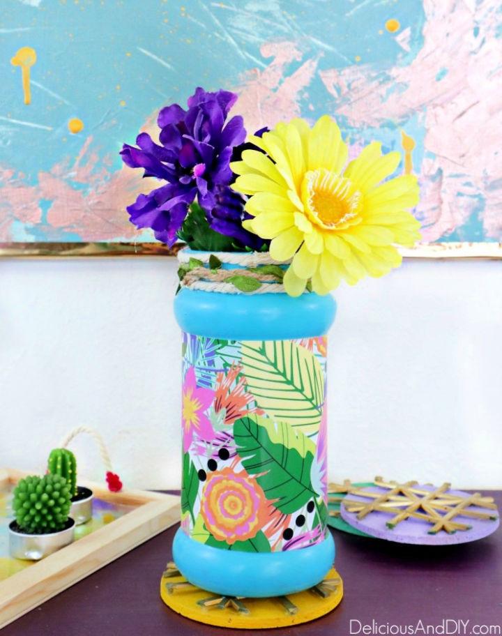 DIY Decorative Flower Vase