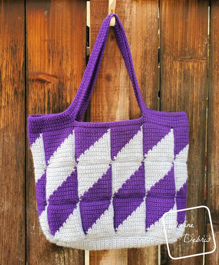 Divine Diamonds Bag Crochet Pattern