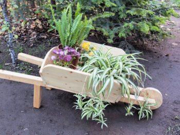 How to Build a Wheelbarrow Planter