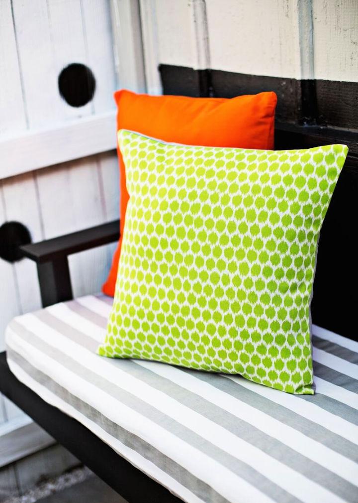 How to Make an Outdoor Pillowcase