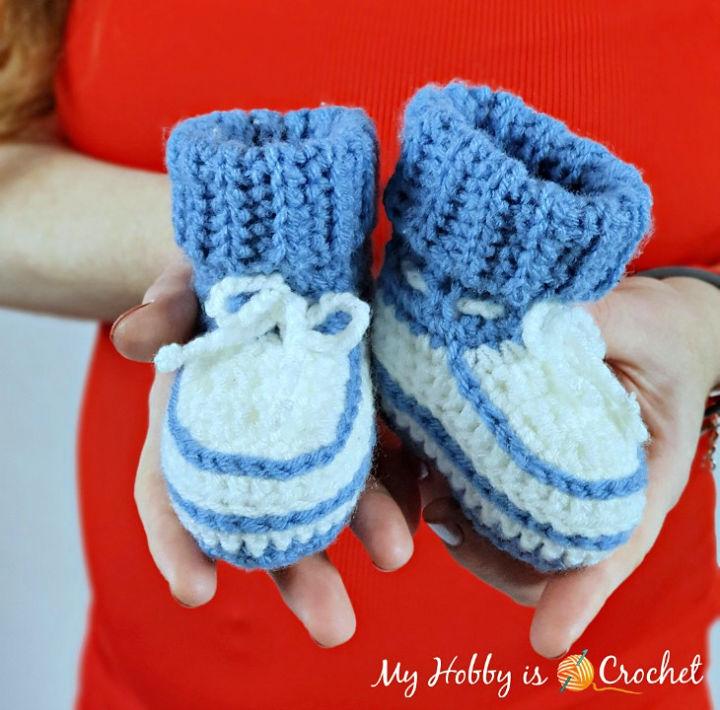 Little Stefan Crochet Baby Booties