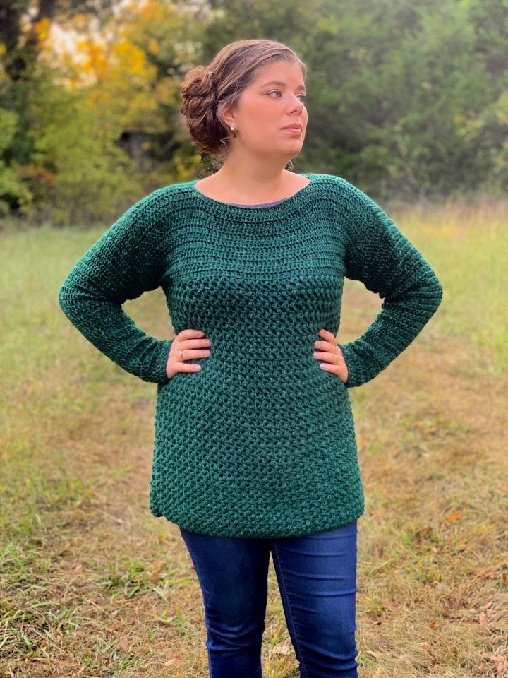 Okie Girl Sweater Crochet Pattern
