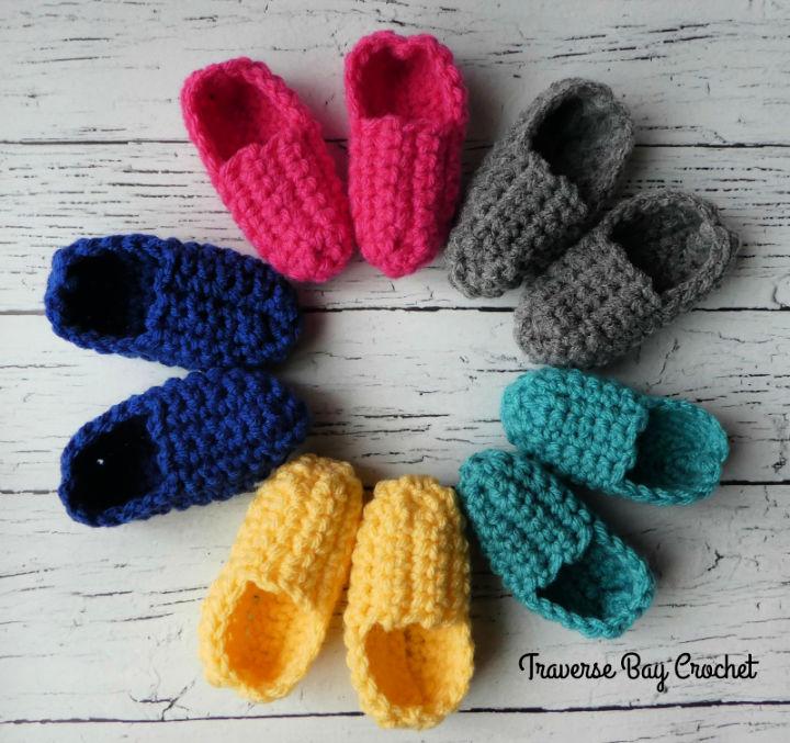 Peasy Crochet Baby Booties