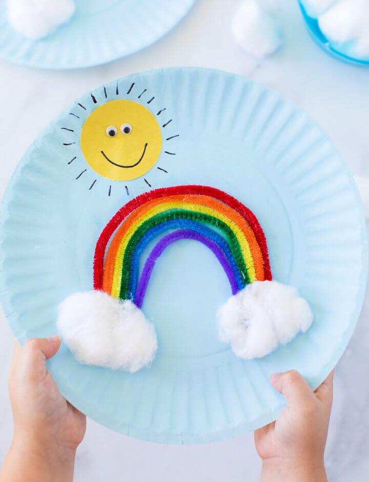 Pipe Cleaner Rainbow for Kids