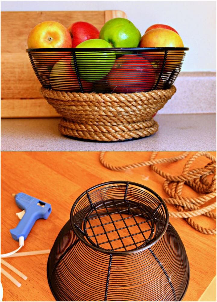Rope and Wire Basket